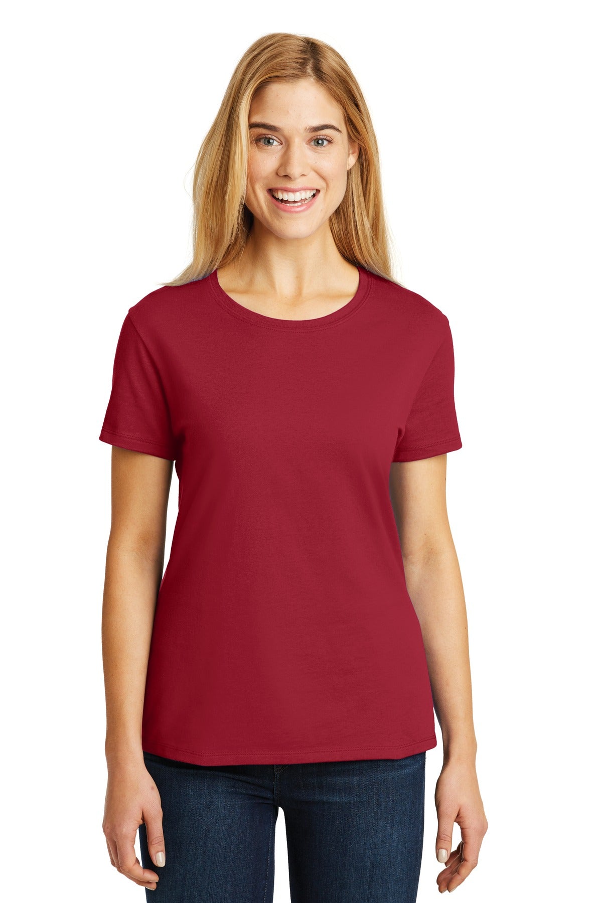 Hanes® - Ladies Perfect-T Cotton T-Shirt. SL04