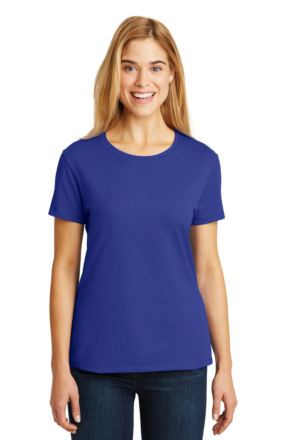 Hanes® - Ladies Perfect-T Cotton T-Shirt. SL04
