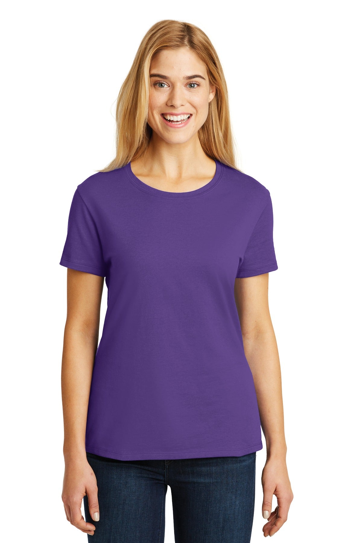 Hanes® - Ladies Perfect-T Cotton T-Shirt. SL04