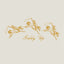 Giddy Up! Gold Printed Western Tee