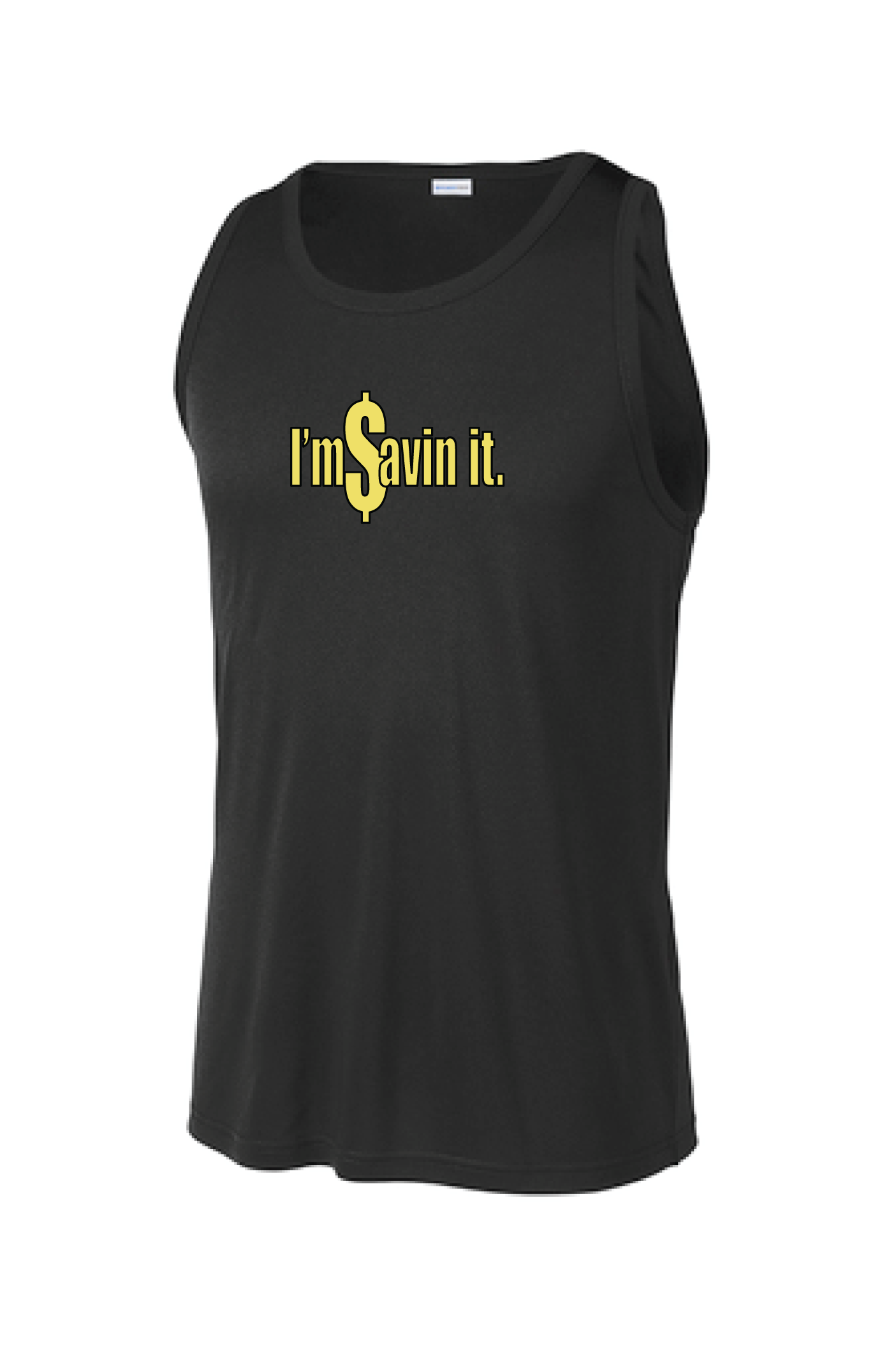 I'm Saving Money! Workout Tank Top for Men