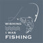 WISHING I WAS FISHING Texas Lake Fisherman Tee